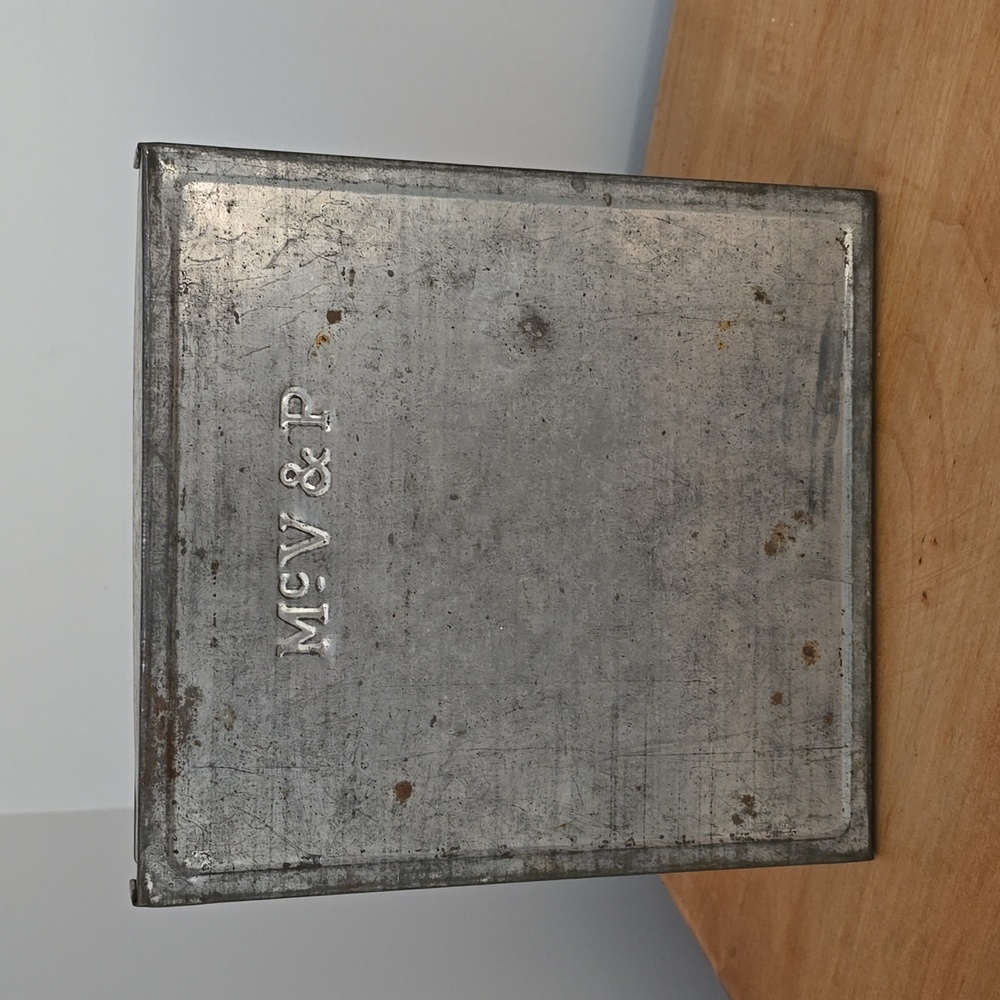 Vintage Tin Box - McV & P (McVitie and Price)